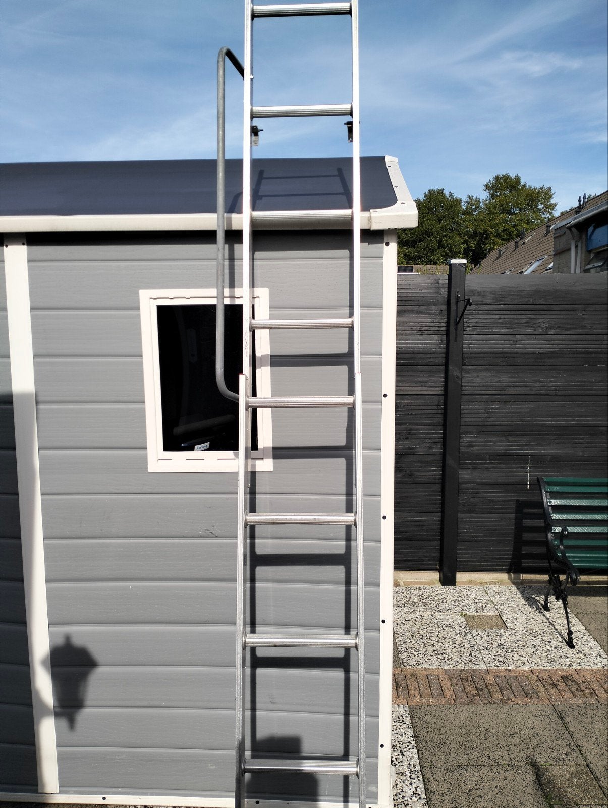 Aluminium Vlizotrap Zoldertrap 260 cm, Ophalen