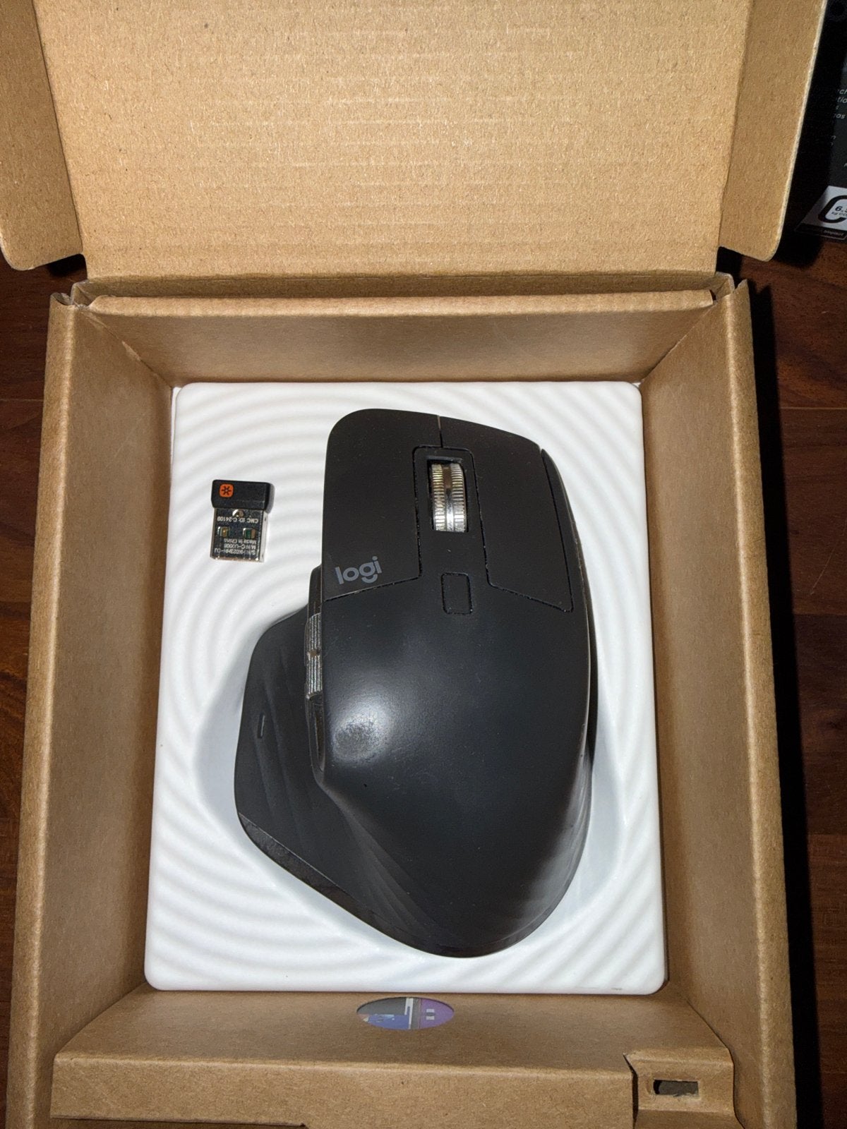 Logitech MX Master 3 Draadloze Ergonomische Muis, Computers en Software, Muizen, Zo goed als nieuw, Muis, Rechtshandig, Draadloos