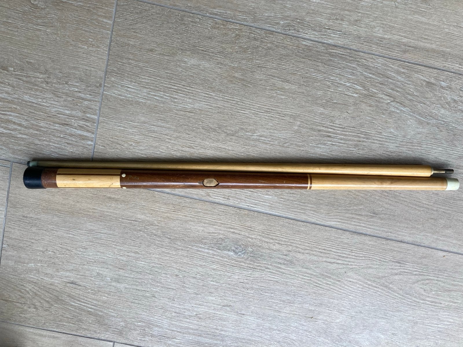 Mooie houten biljartkeu - Olympia, Ophalen, Gebruikt, Keu of Ballen