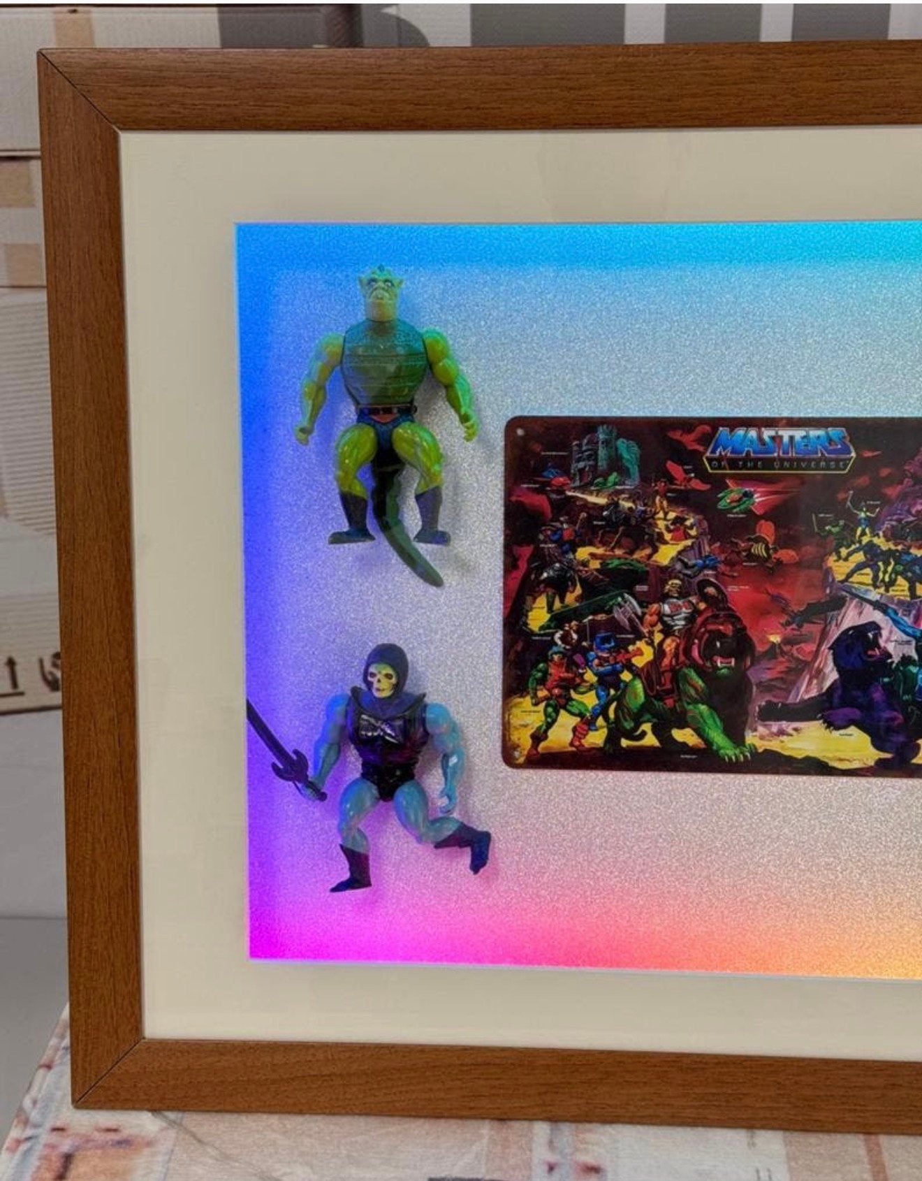Masters of the Universe - Skeletor Jitsu Cobra Khan Whiplash, M, Ophalen of Verzenden, Zo goed als nieuw, M