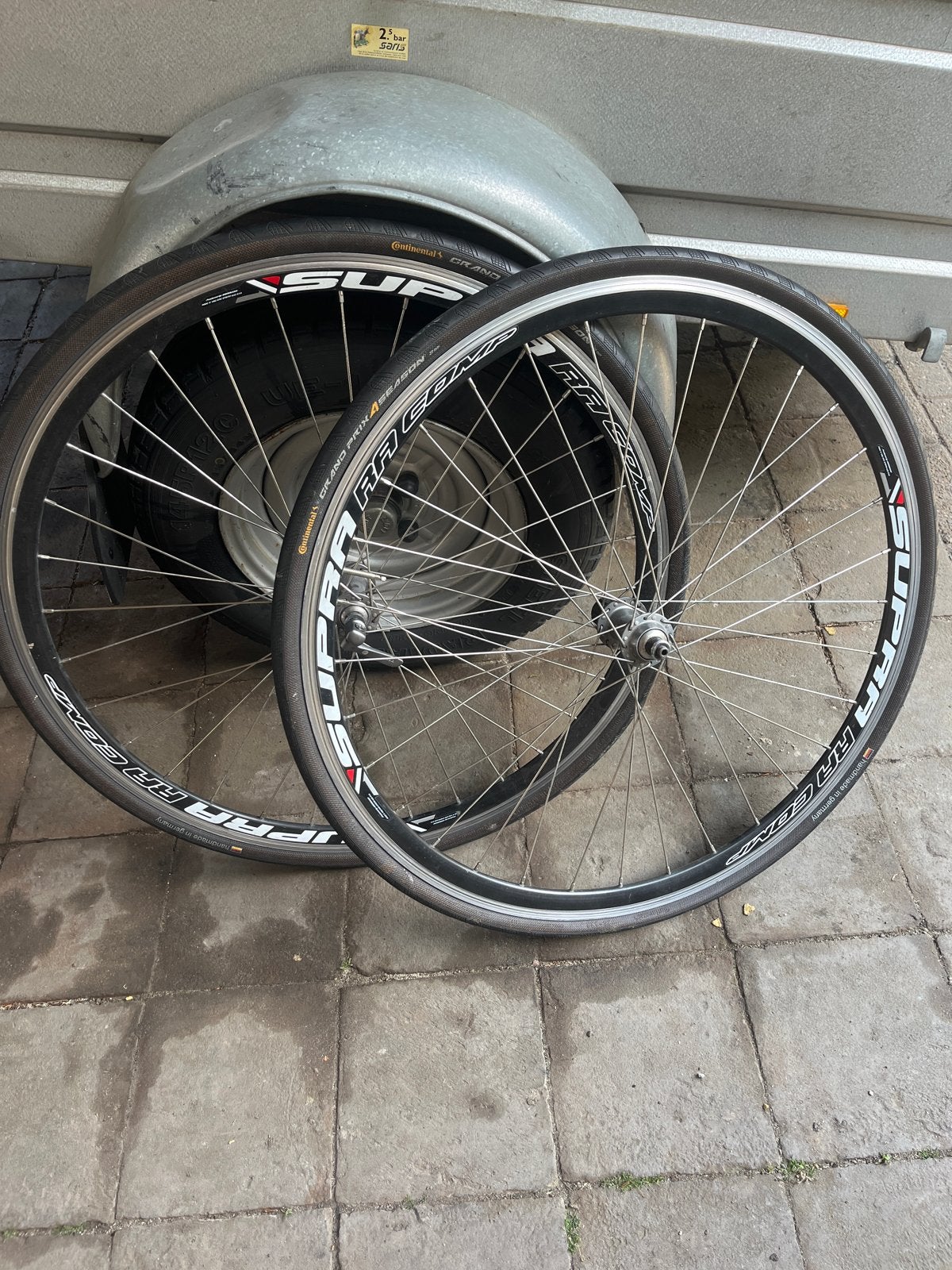 Supra RA Comp Racefiets Wielen met Continental Banden, Gebruikt, Aluminium, Racefiets, Ophalen