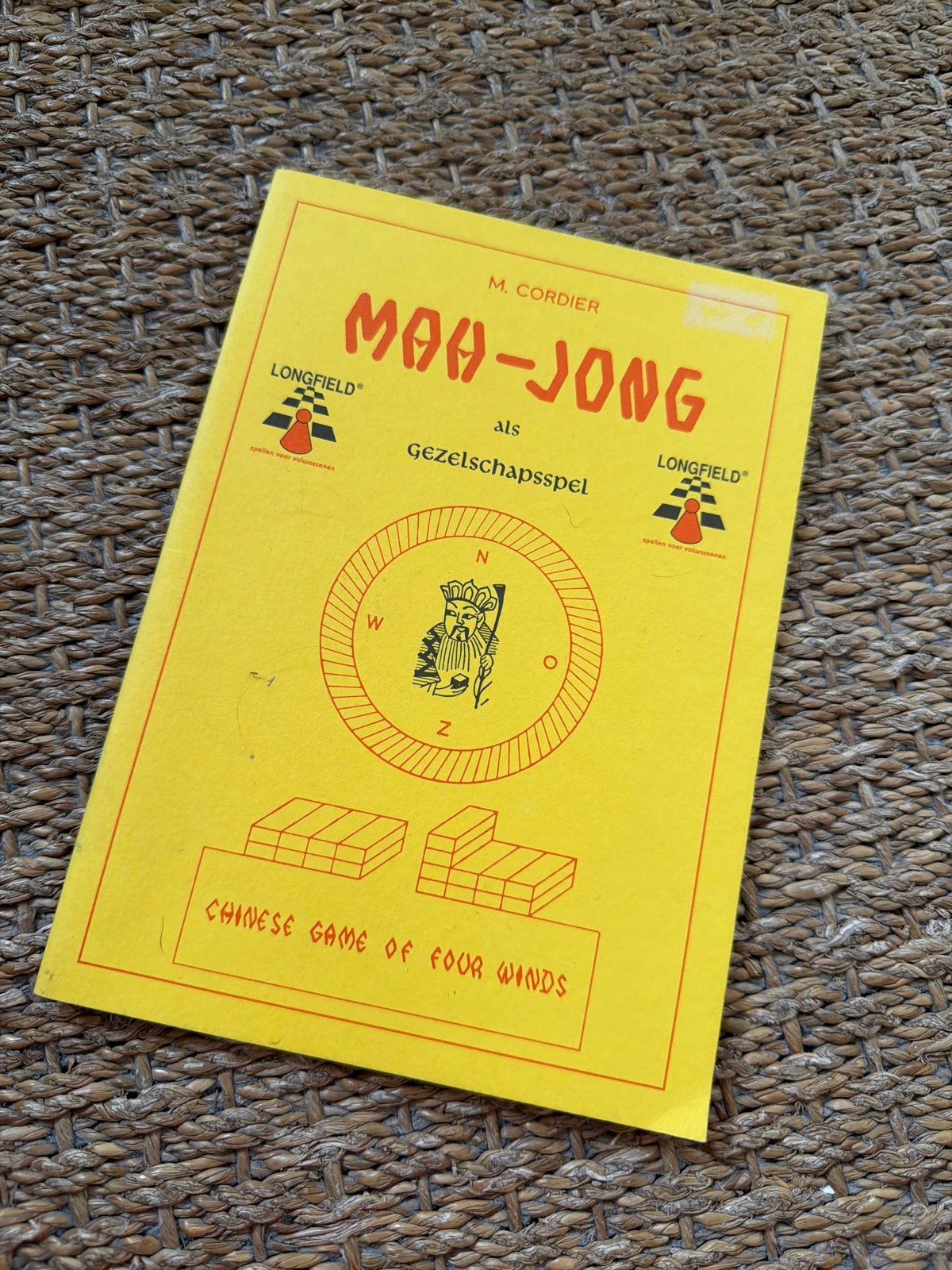 Mahjong handleiding, spelregels spel uitleg - majong, Een of twee spelers, Ophalen of Verzenden, Nieuw
