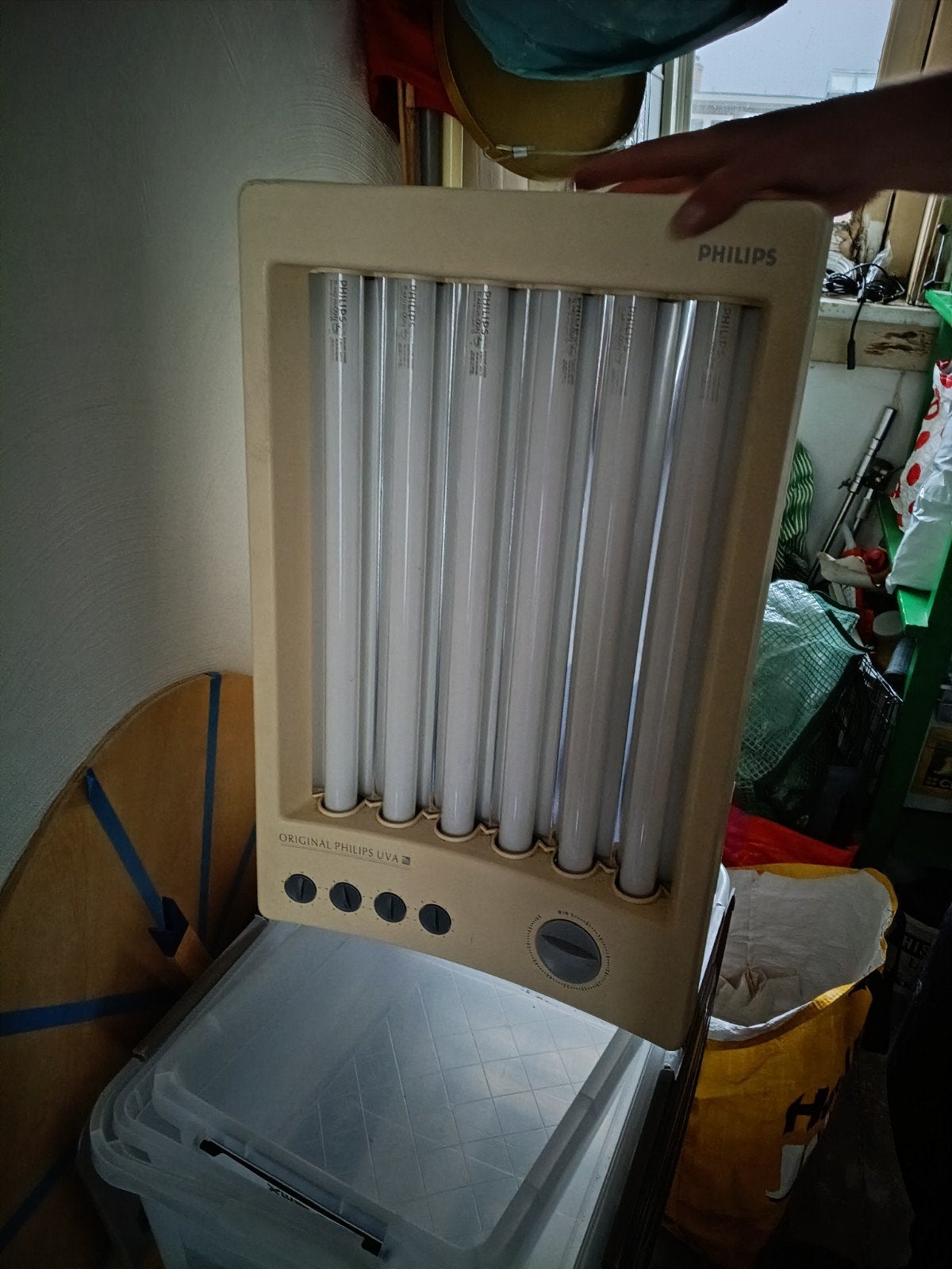 UV lamp gezichtsbruiner gezichts zonnebank, Ophalen of Verzenden, Gezichtsbruiner, Minder dan 10 lampen