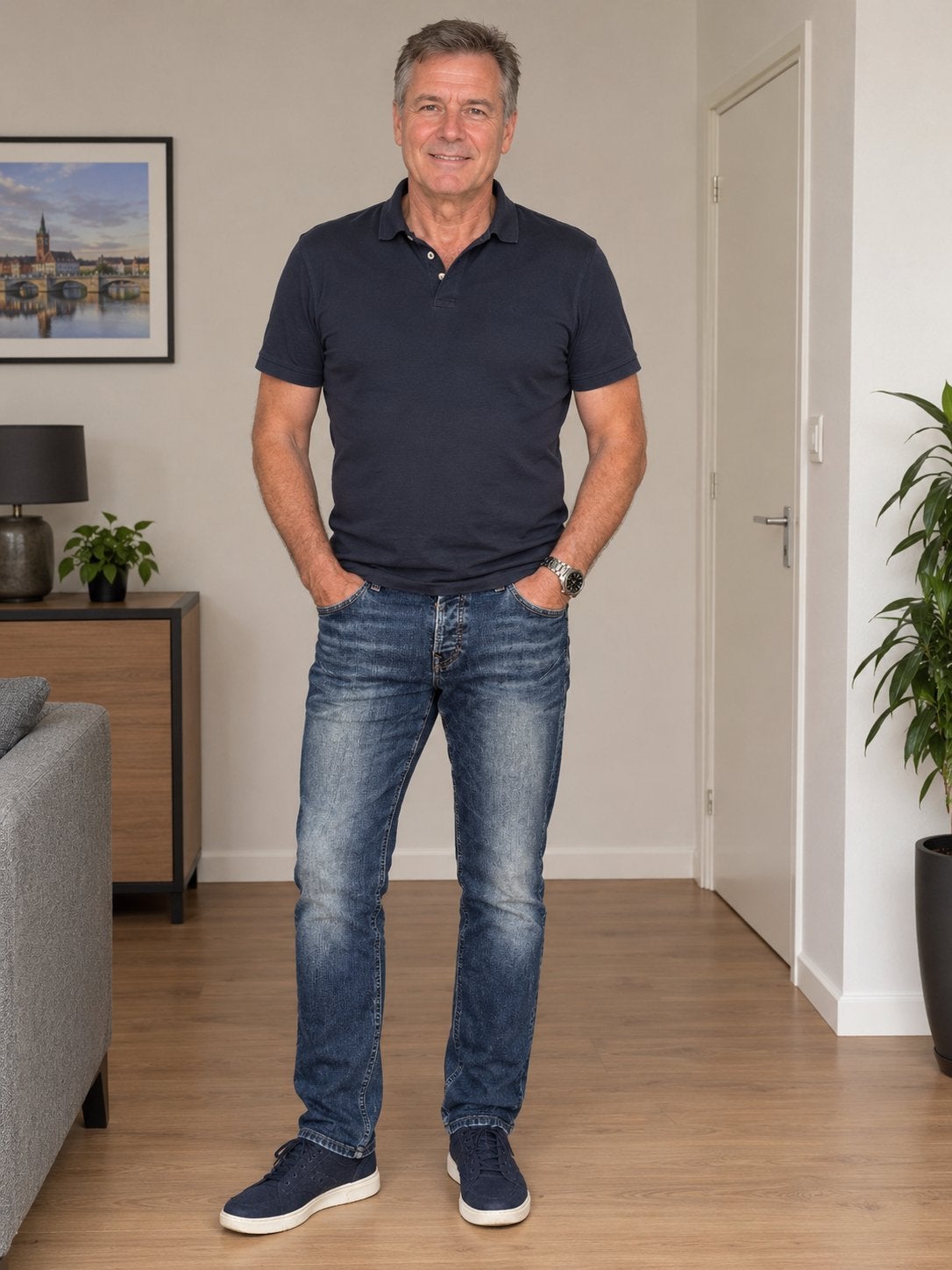PME Legend Skyhawk Jeans - Maat W35/L32, Kleding | Heren, Ophalen of Verzenden, Gedragen, Blauw, Overige jeansmaten
