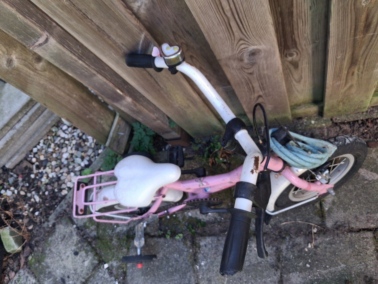meisjes fiets, Fietsen en Brommers, Ophalen, Gebruikt, Terugtraprem