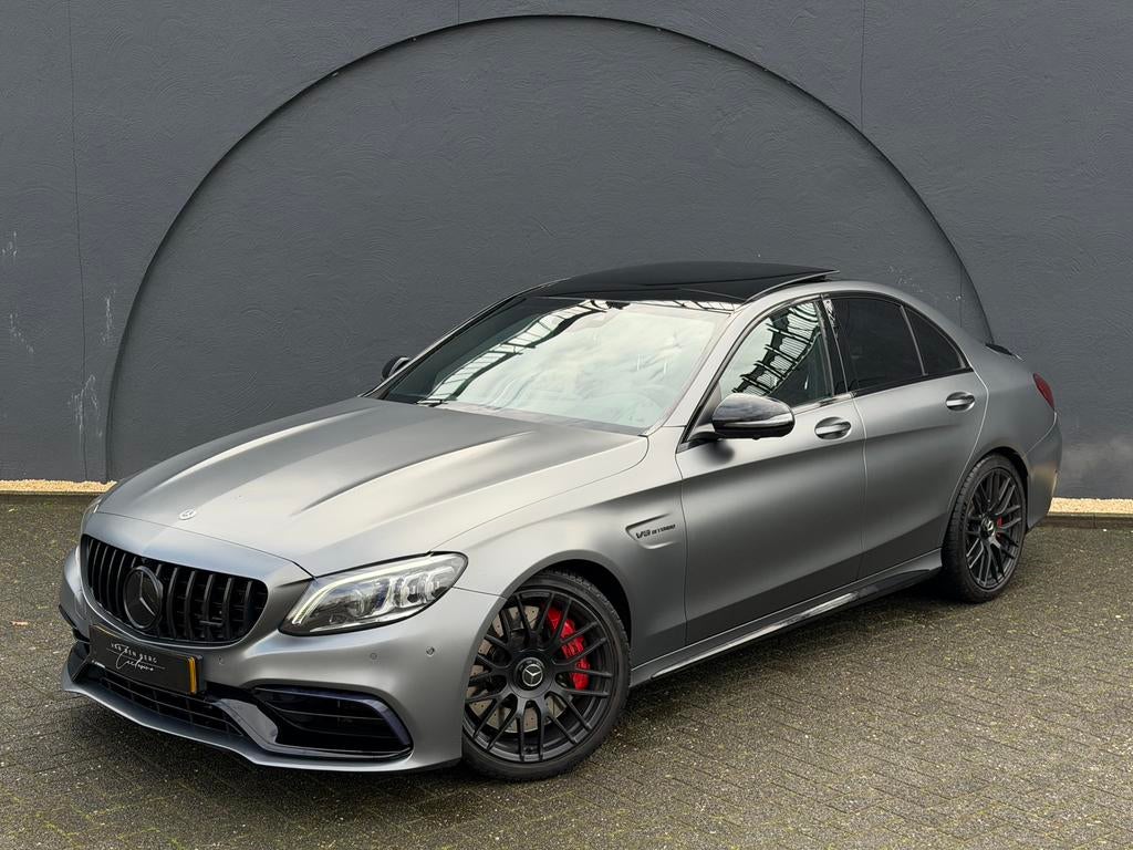 Mercedes-Benz C-Klasse C63S AMG 510pk Facelift 360 Pano VOL✅, Automaat, Achterwielaandrijving, 510 pk, 1655 kg