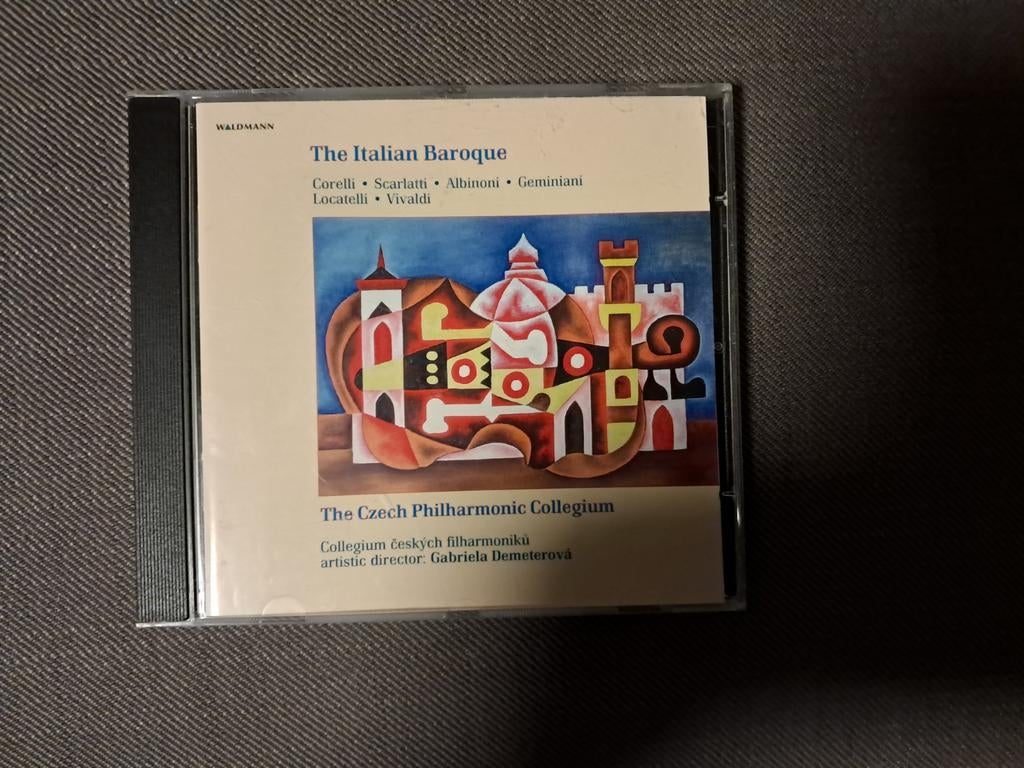 The italian baroque: corelli, scarlatti, geminiani, vivaldi., Verzenden, Barok, Zo goed als nieuw