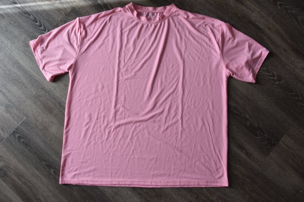 Roze oversized shirtje van Shein, Kleding | Dames, Maat 42/44 (L), Ophalen of Verzenden, Zo goed als nieuw, Korte mouw