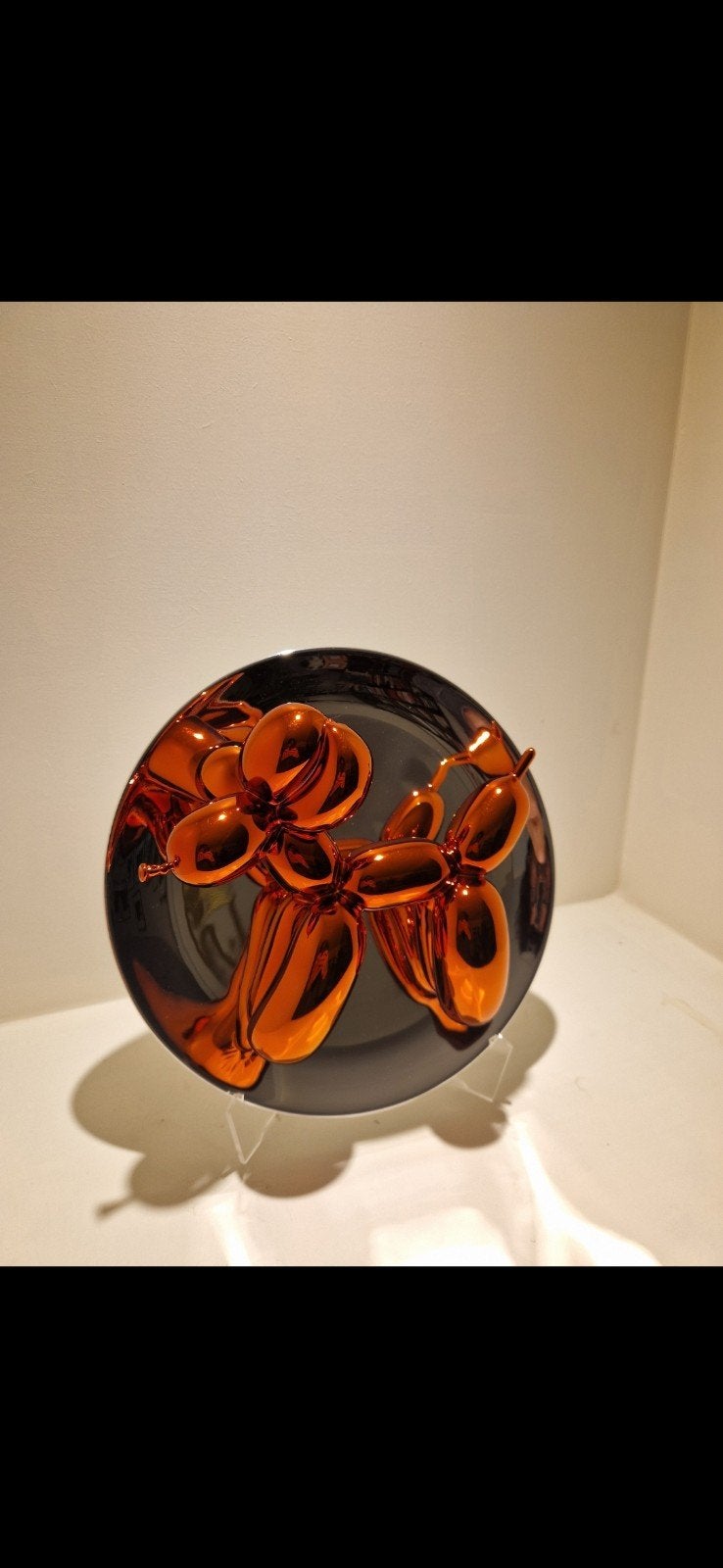 Balloon dog orange Jeff Koons, Antiek en Kunst, Antiek | Schalen, Ophalen of Verzenden