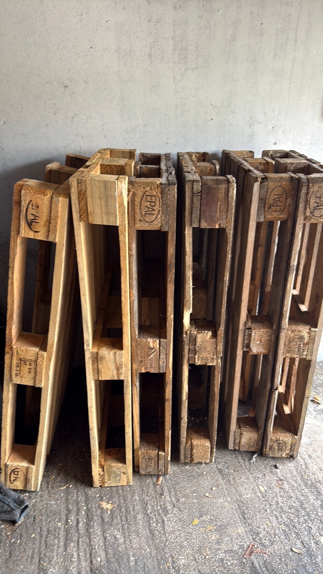 Pallets 6 stuks, Ophalen of Verzenden, Zo goed als nieuw, 50 mm of meer, Pallet