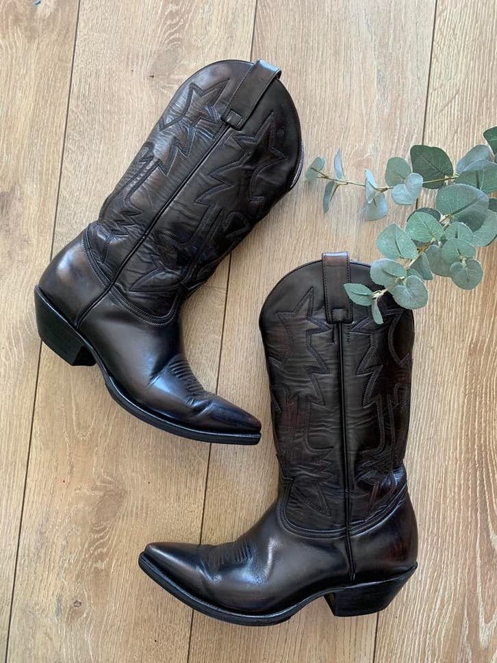 Go West cowboylaarzen 41 western boots bohemian laarzen, Kleding | Dames, Schoenen, Hoge laarzen, -, Ophalen of Verzenden, Zo goed als nieuw