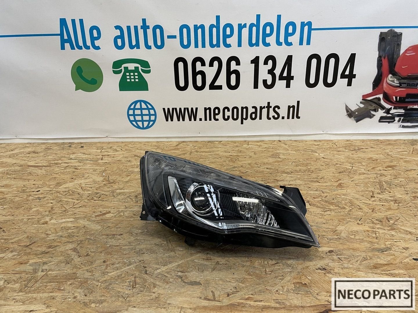 OPEL ASTRA J XENON KOPLAMP RECHTS 1ZT010012 ORIGINEEL, Gebruikt, -, -, Opel
