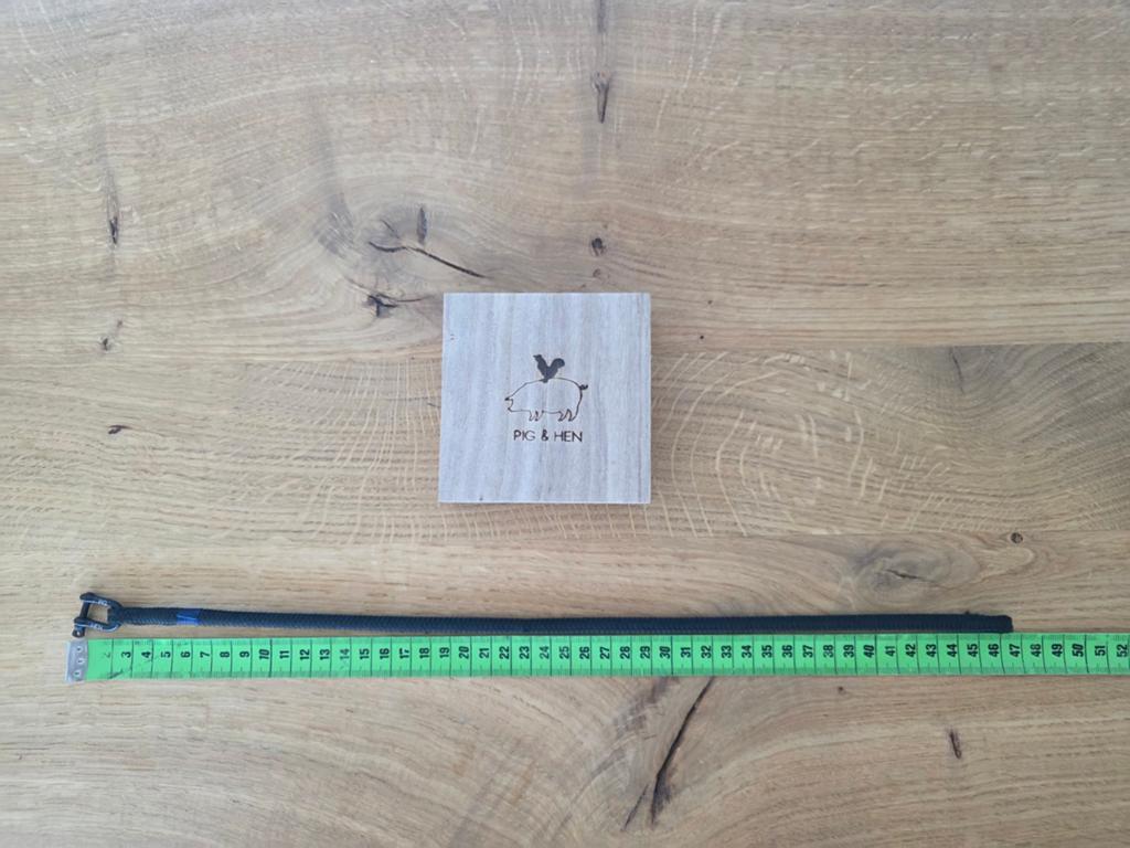 Pig & Hen armband heren - Zwart, Sieraden, Tassen en Uiterlijk, Armbanden, Ophalen of Verzenden, Zo goed als nieuw, Zwart, Overige materialen