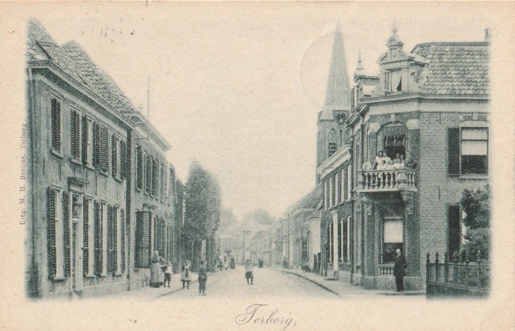 Terborg. Gemeente Oude IJsselstreek., Verzenden, Voor 1920, Gelopen, Gelderland