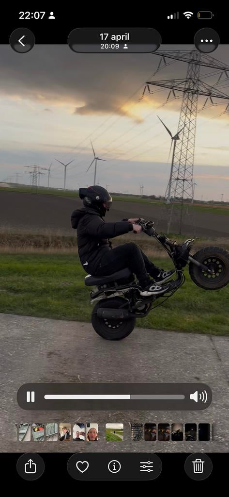 Yamaha Booster Naked - Ideaal voor cross of wheelies, Ophalen of Verzenden, Gebruikt, Yamaha