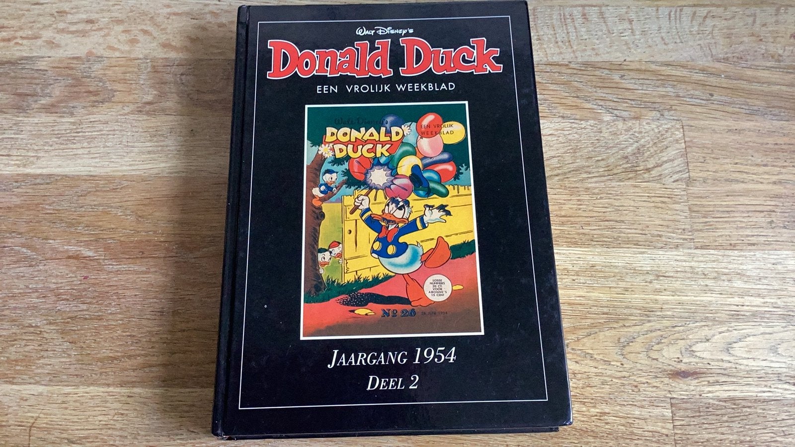 Donald Duck weekbladen 1954 deel 2 facsimilie ruilen / €4,50, Boeken, Eén stripboek, Ophalen of Verzenden, Gelezen