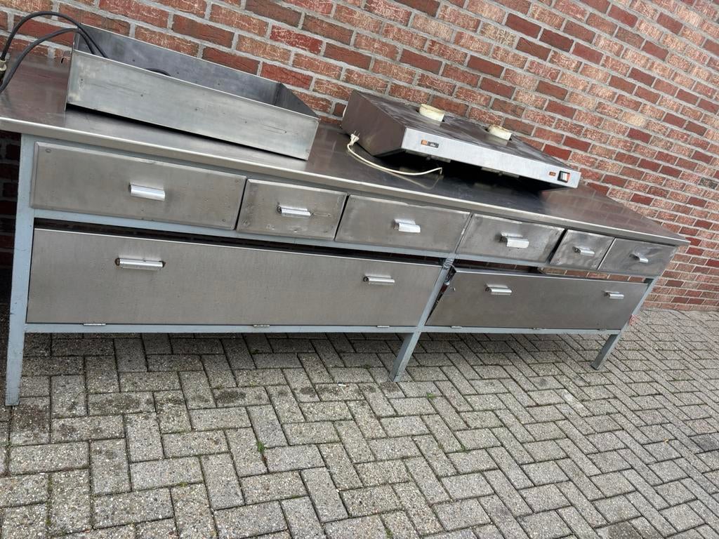 Horeca tafel, Huis en Inrichting, Kasten | Dressoirs, Verzenden, Zo goed als nieuw, 25 tot 50 cm, 50 tot 100 cm