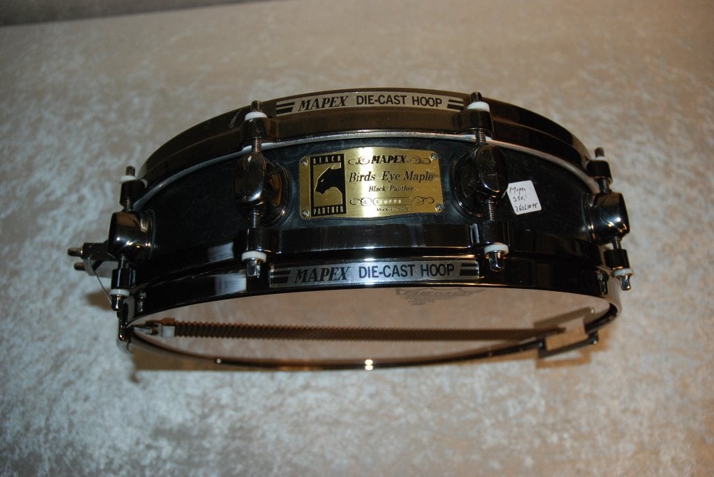 Mapex Black panther picollo snare Birds eye maple 14x3,5", Gebruikt, ., Drums of Percussie, Ophalen of Verzenden