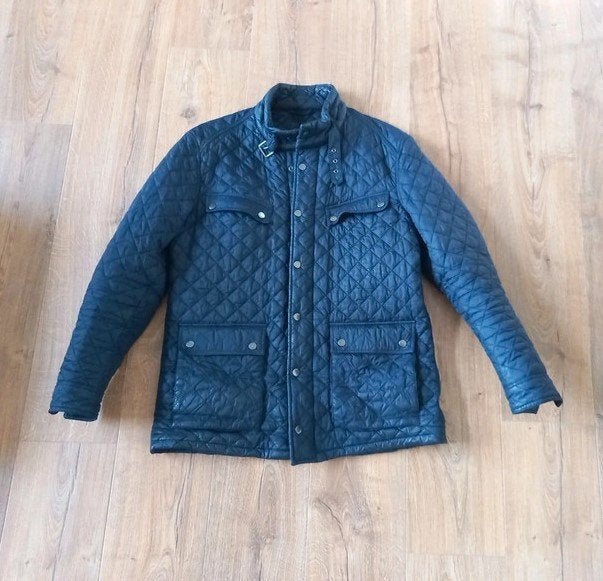 Tussendoor jas van H&M. Maat 52, Maat 52/54 (L), Blauw, Ophalen of Verzenden, Zo goed als nieuw