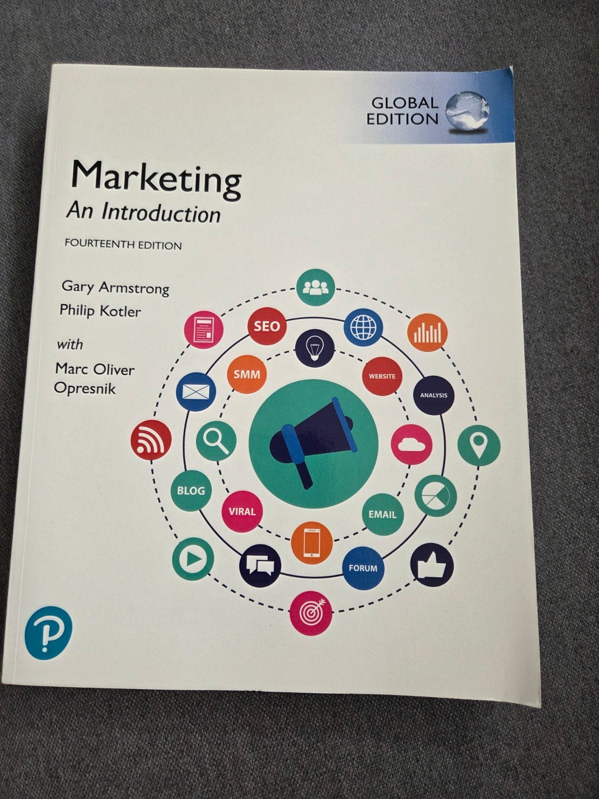 Marketing An Introduction - Global Edition, Zo goed als nieuw, Gamma, Gary Armstrong, Philip Kotler, Marc Oliver Opresnik, HBO