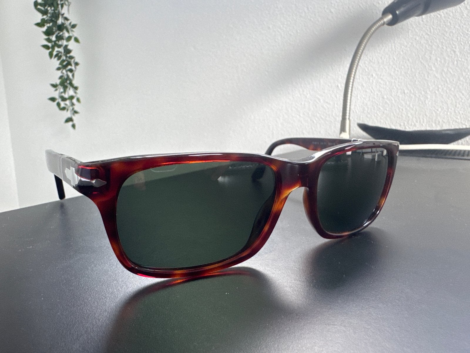 Persol Zonnebril Havana Groen - Nieuwstaat, Overige merken, Zonnebril, Bruin, Ophalen of Verzenden