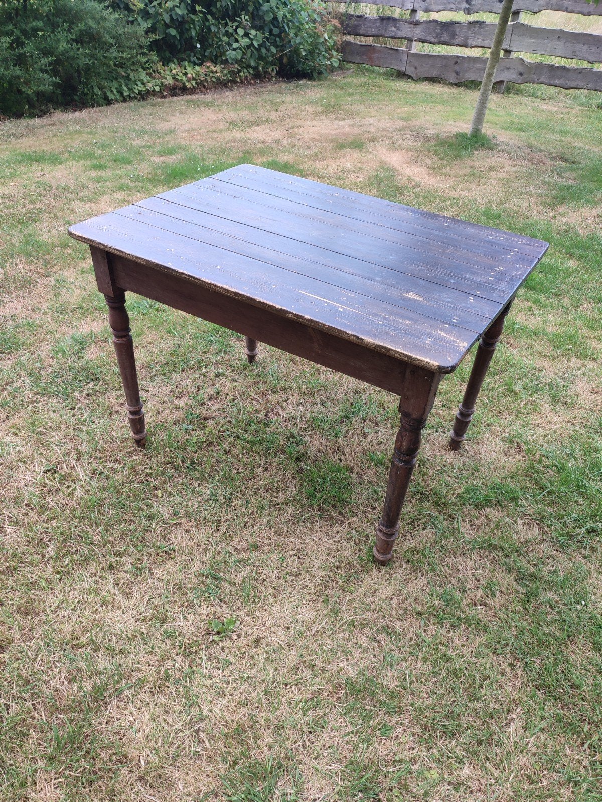 oude antieke 'cafe' tafel, Ophalen