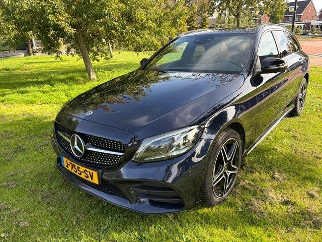 Mercedes-Benz C-Klasse C220 d 194pk 9G-TRONIC 2019 Blauw, Auto's, Automaat, Achterwielaandrijving, 1800 kg, 4 cilinders