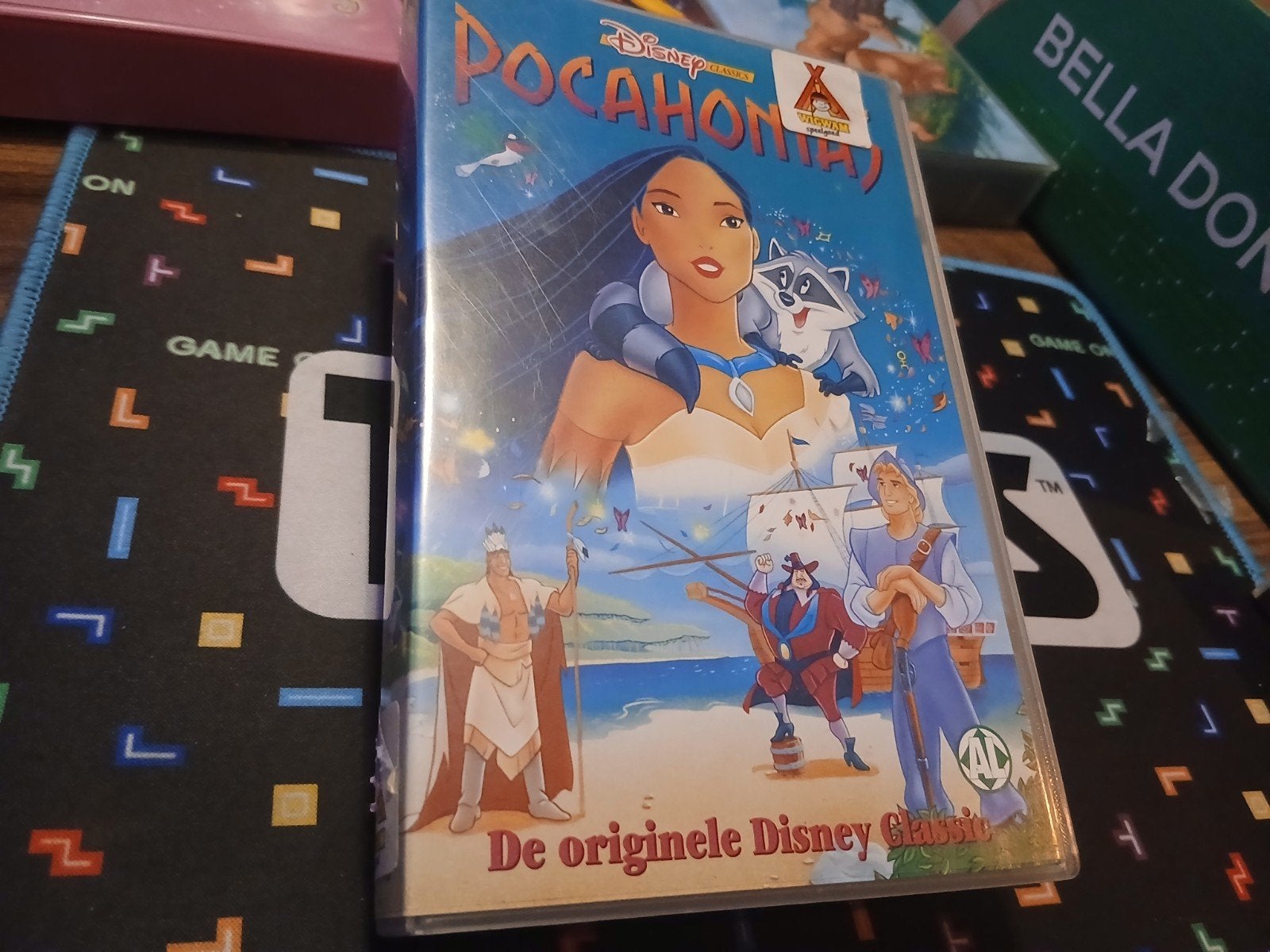 Pocahontas Disney vhs film, Alle leeftijden, Ophalen of Verzenden, Zo goed als nieuw