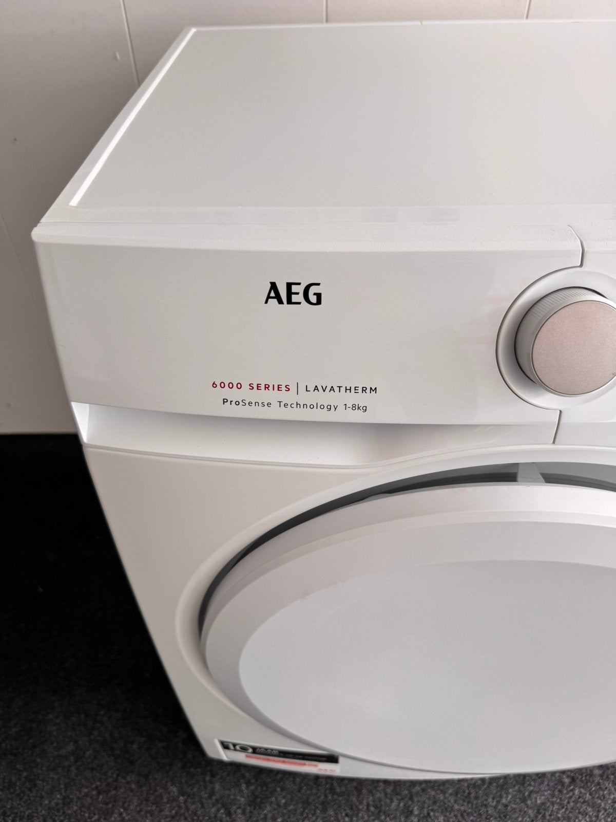 AEG CONDENSDROGER 8 KG met 1 jaar garantie, 6 tot 8 kg, N, N, Anti-kreukfase