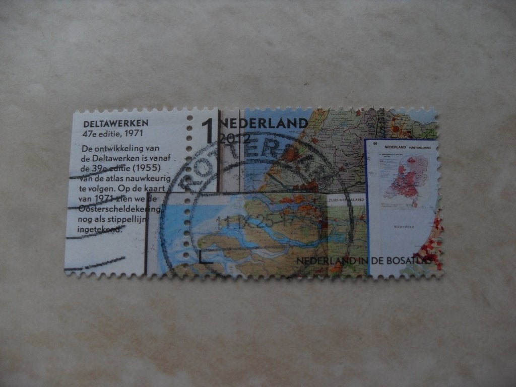 Nederland 2012., Verzenden, Gestempeld