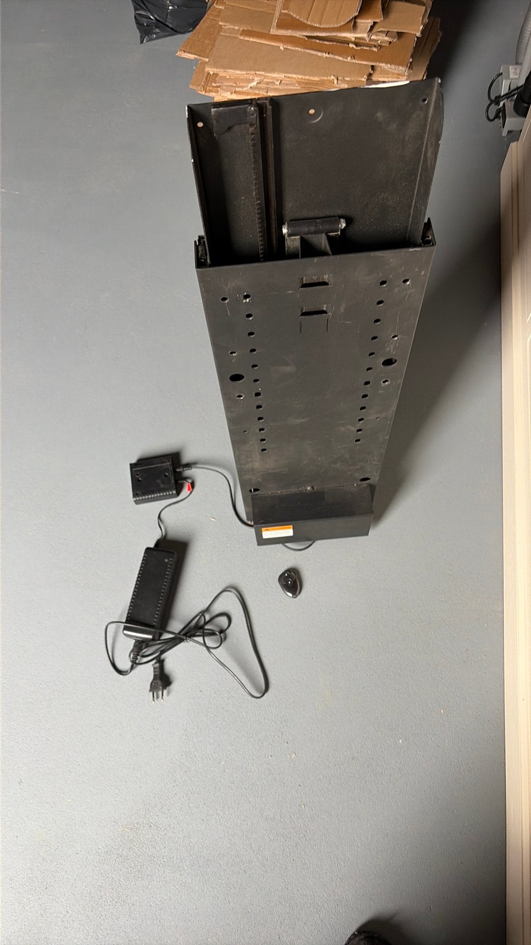 TV lift, Ophalen, Gebruikt