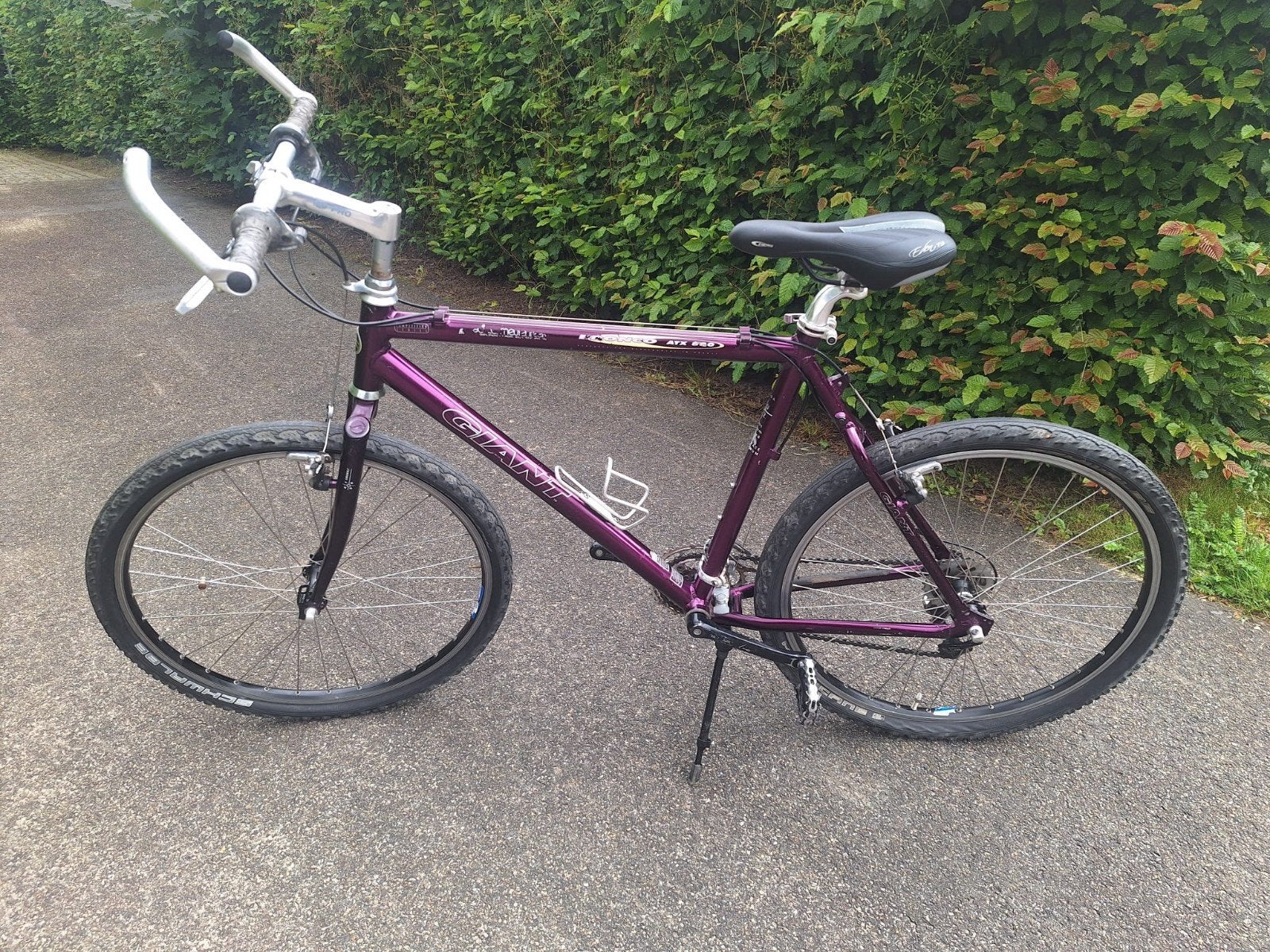 Mountainbike 26 inch Giant, Gebruikt, 57 cm of meer, Velgrem, Geen vering