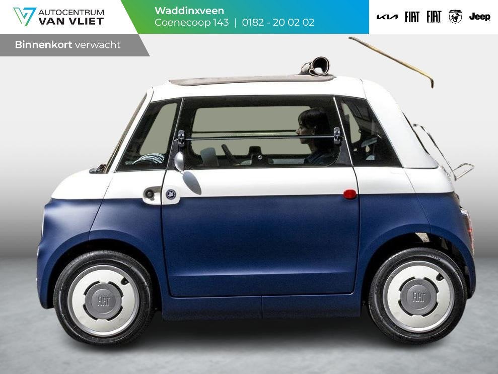 Fiat Topolino Vilebrequin Collectors Edition, Auto's, Fiat, Automaat, Overige carrosserieën, Met garantie (alle), Blauw