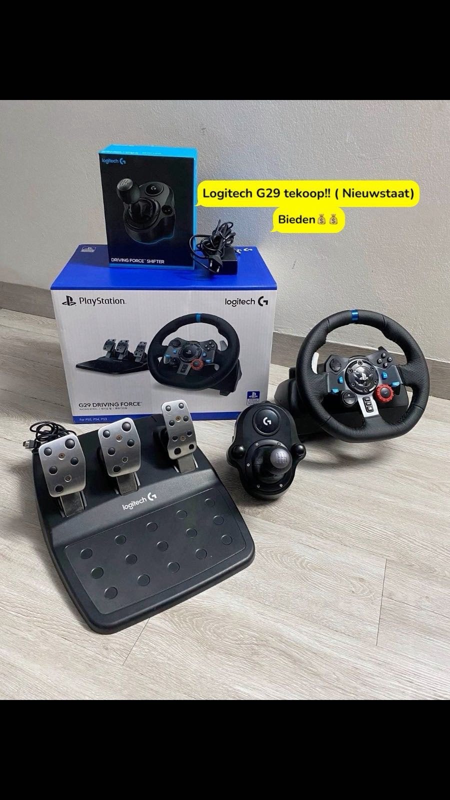 Logitech G29, Spelcomputers en Games, Spelcomputers | Sony PlayStation Consoles | Accessoires, Ophalen of Verzenden, Zo goed als nieuw