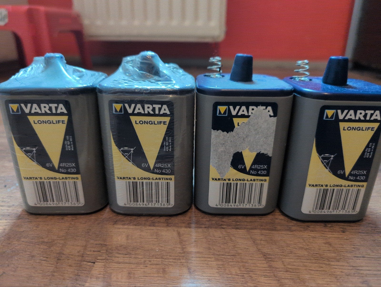 Varta Longlife 6V 4R25X Batterijen - Nieuw en Gebruikt, Ophalen of Verzenden, Gebruikt