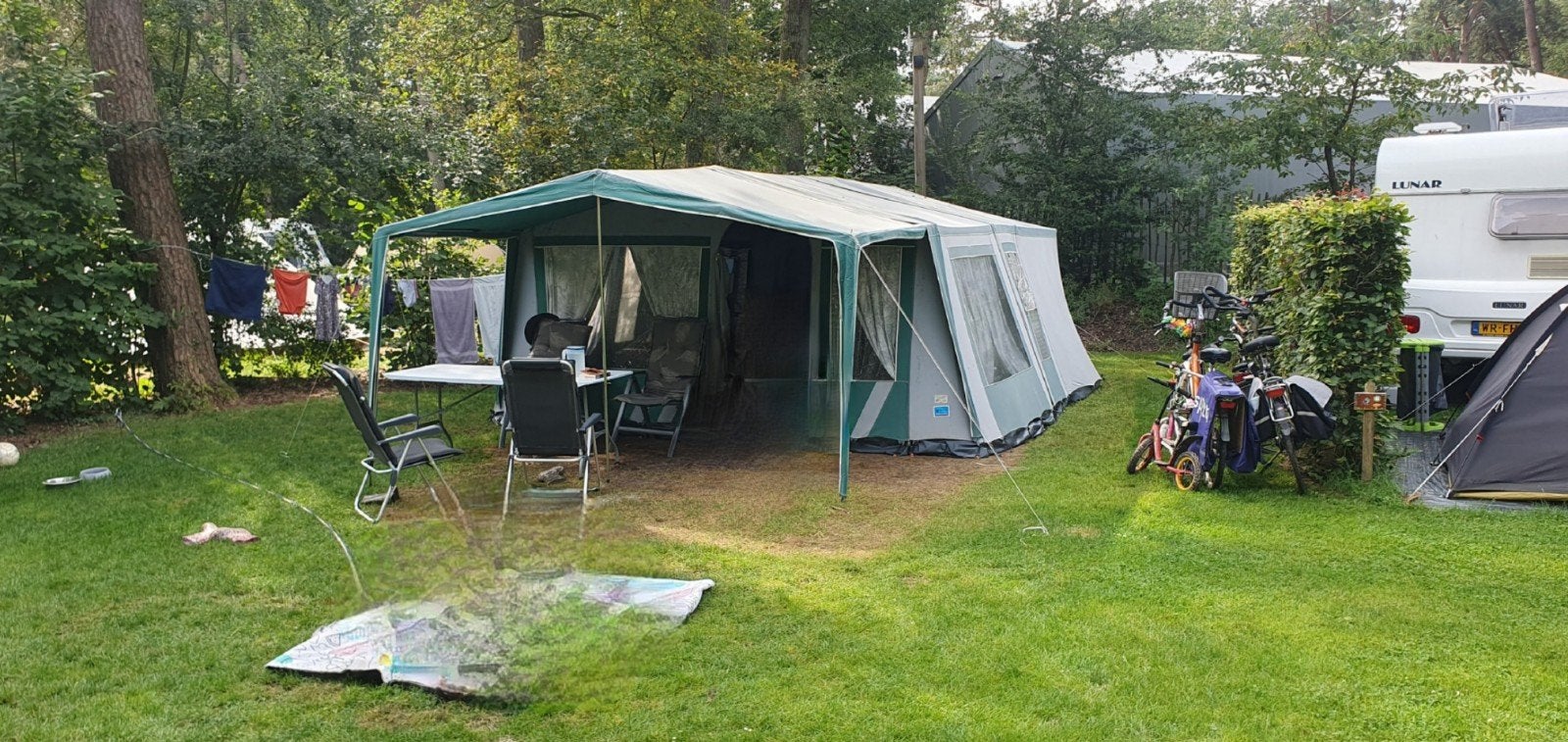 Vouwwagen roadmaster family extra, Ophalen