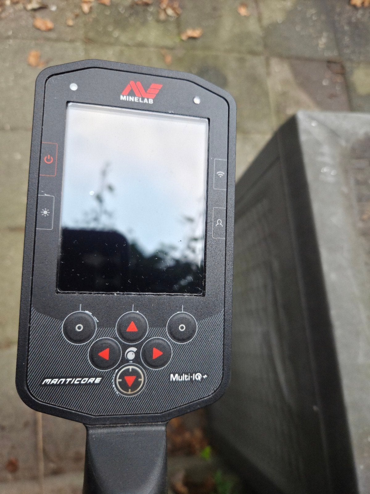 Minelab Manticore met 4 Schotels, Ophalen, Gebruikt, Minelab, Discriminatie metaaldetectie