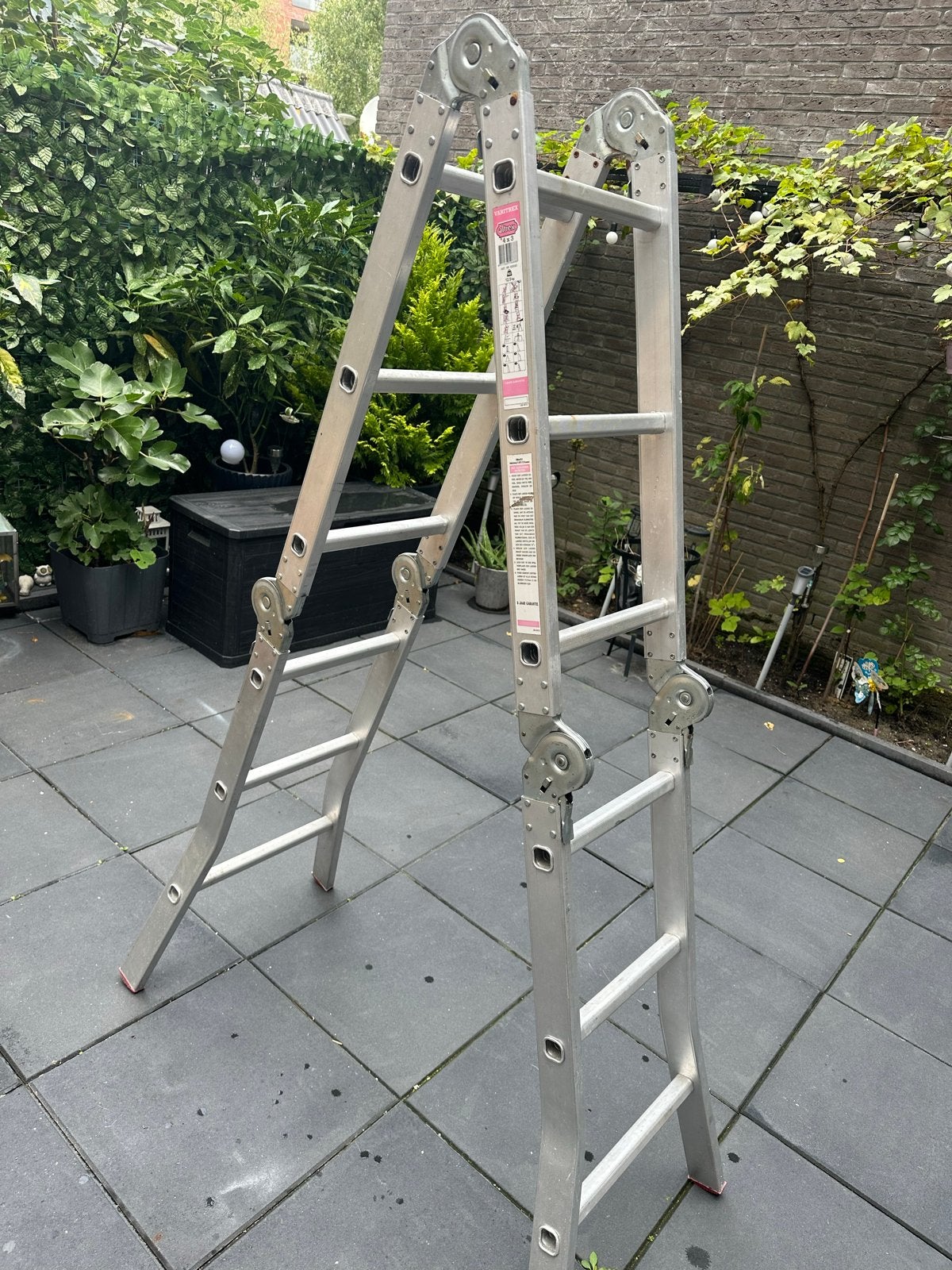 Altrex Varitrex 4x3 Opvouwbare Ladder - Goede Staat, Ophalen, Gebruikt, Ladder, Opvouwbaar of Inschuifbaar