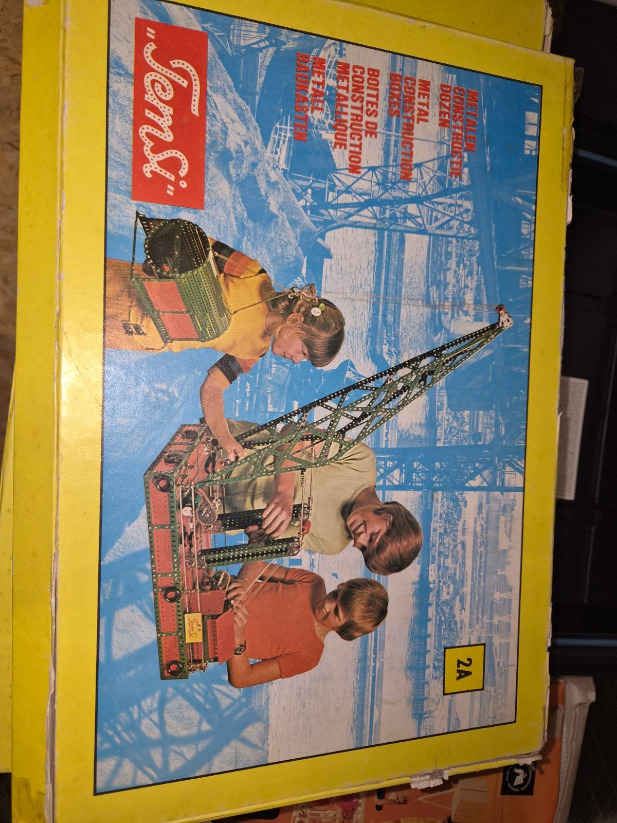 Vintage Temsi Metalen Constructie Bouwdozen - Diverse Sets, Ophalen