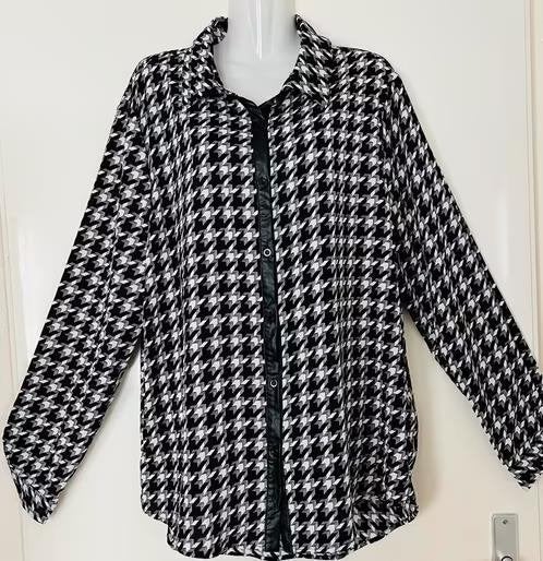 In Vogue Paris blouse maat 46 [v], Ophalen of Verzenden, Nieuw, Maat 46/48 (XL) of groter, Zwart
