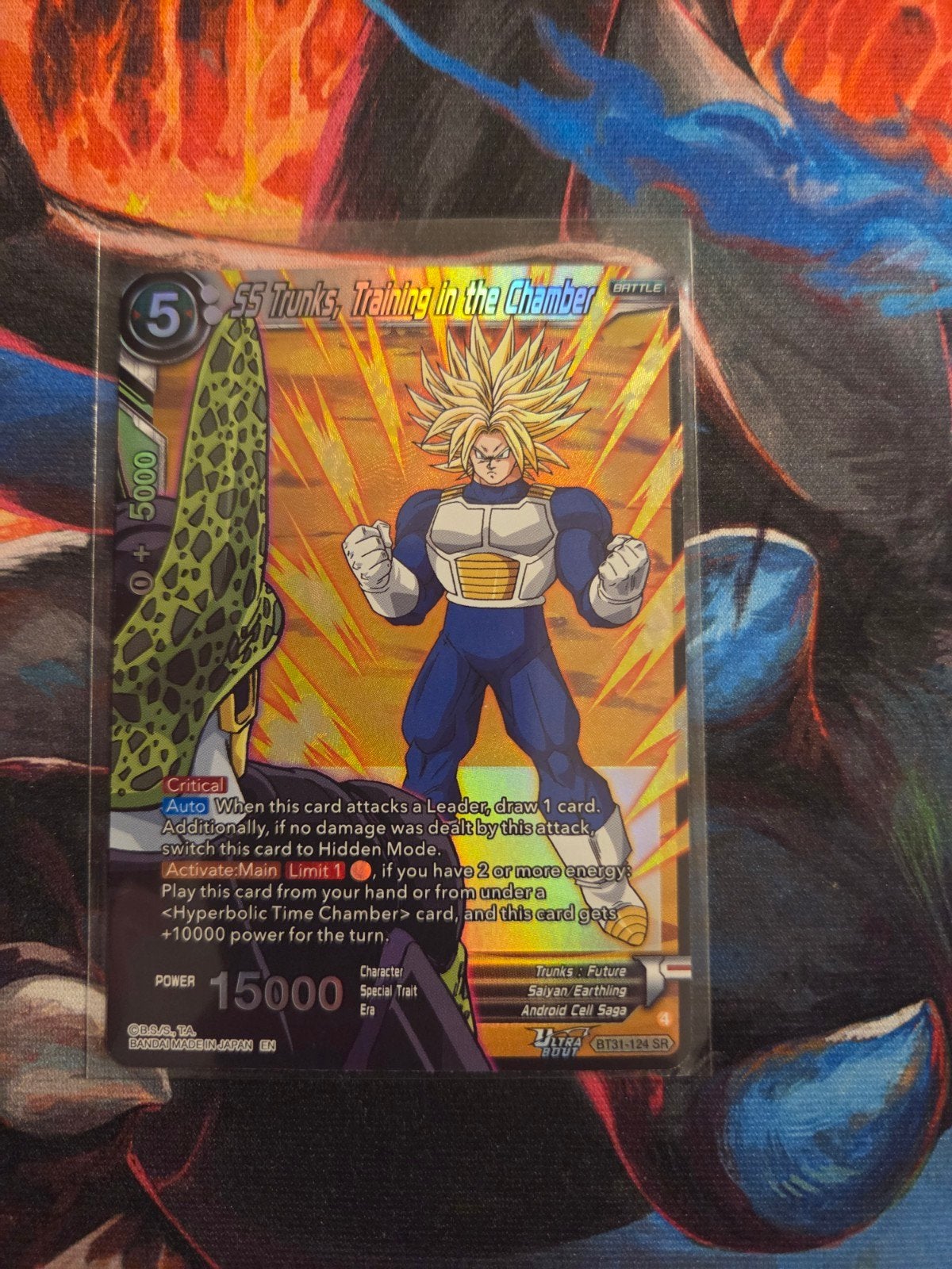 Dragon Ball Super Card Game: SS Trunks BT31-134 SR, Ophalen of Verzenden, Zo goed als nieuw