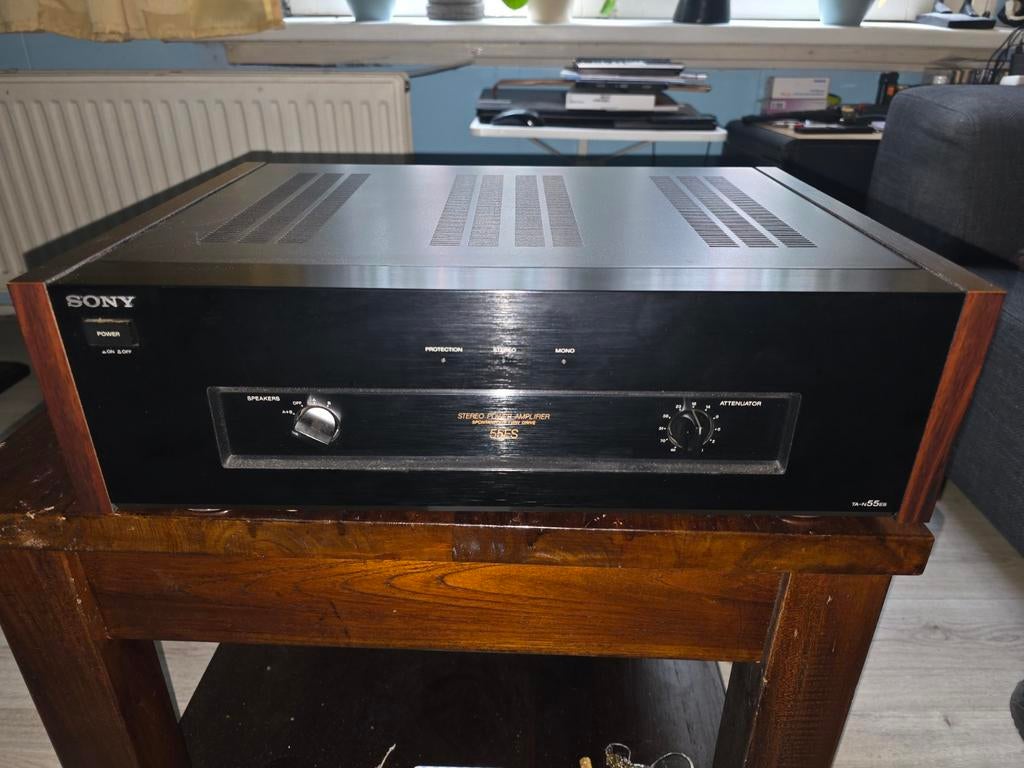 Sony TA-N55ES Stereo Eindversterker - Krachtig Geluid, Ophalen of Verzenden