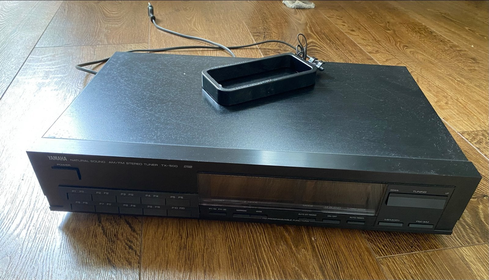 Yamaha Natural Sound AM/FM Stereo Tuner TX-500, Audio, Tv en Foto, Ophalen, Gebruikt, Analoog