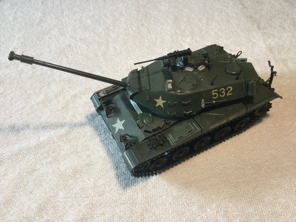 Tamiya Modellbau Panzer Modell US Modell Walker Bulldog, Ophalen of Verzenden, Gebruikt