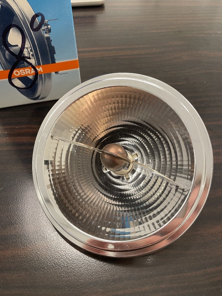 Osram Halogeen Spot 75W 12V 8 | 1 stuks, Ophalen of Verzenden, Nieuw, Plafondspot of Wandspot
