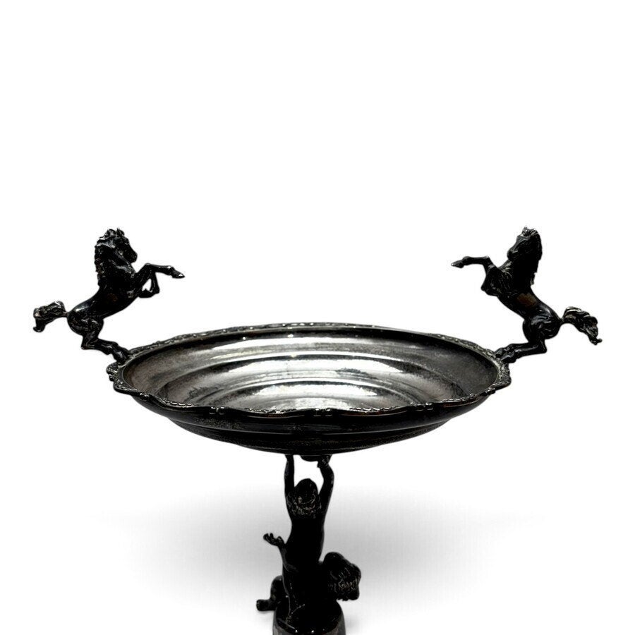 Zilveren tafelstuk, Ophalen of Verzenden, Zilver