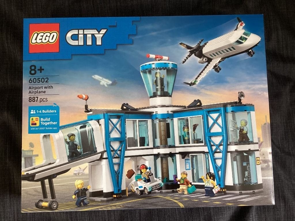 NIEUW Lego City Luchthaven met vliegtuig (60502), City, Lego, Nieuw, Ophalen of Verzenden