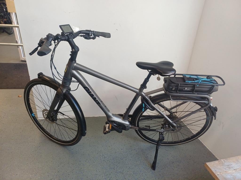 Gaint prime e+ elektrische fiets met middenmotor., Fietsen en Brommers, Elektrische fietsen, Gebruikt, Giant, 47 tot 51 cm, 50 km per accu of meer