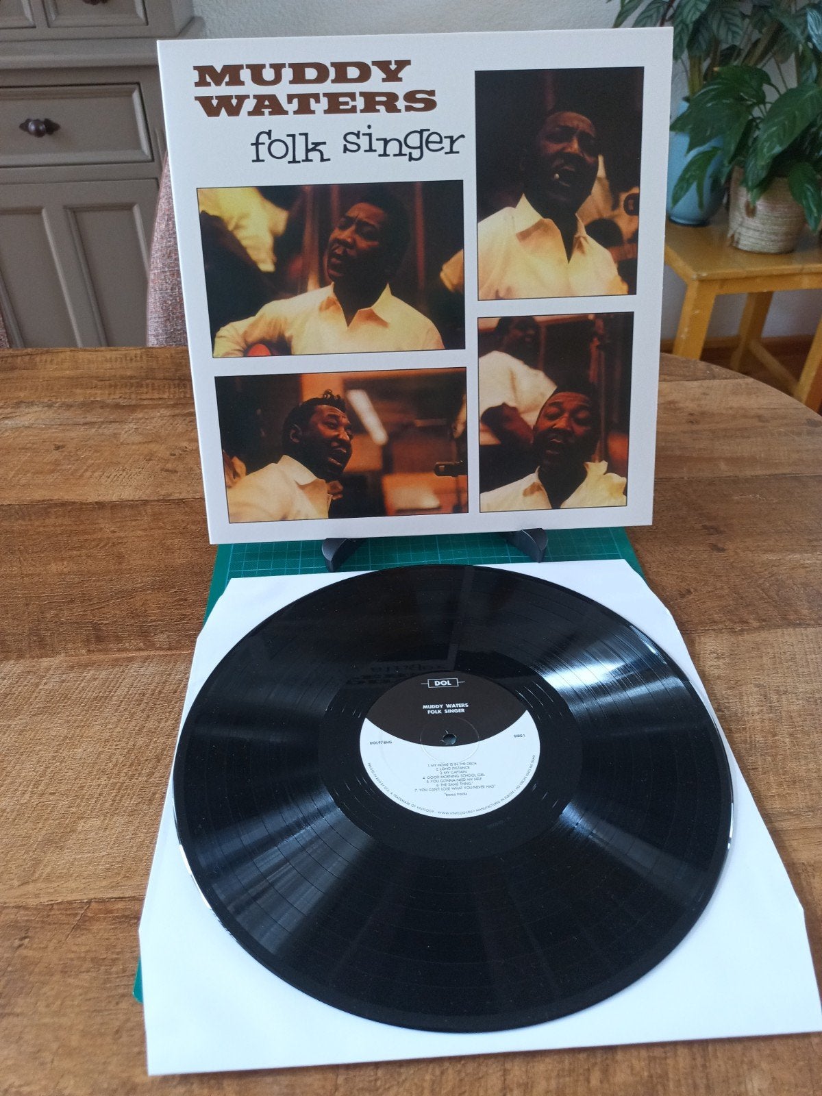 Muddy Waters - Folk Singer | DOL lp, Cd's en Dvd's, Vinyl | Jazz en Blues, LP, Gatefold hoes, Ophalen of Verzenden, Zo goed als nieuw