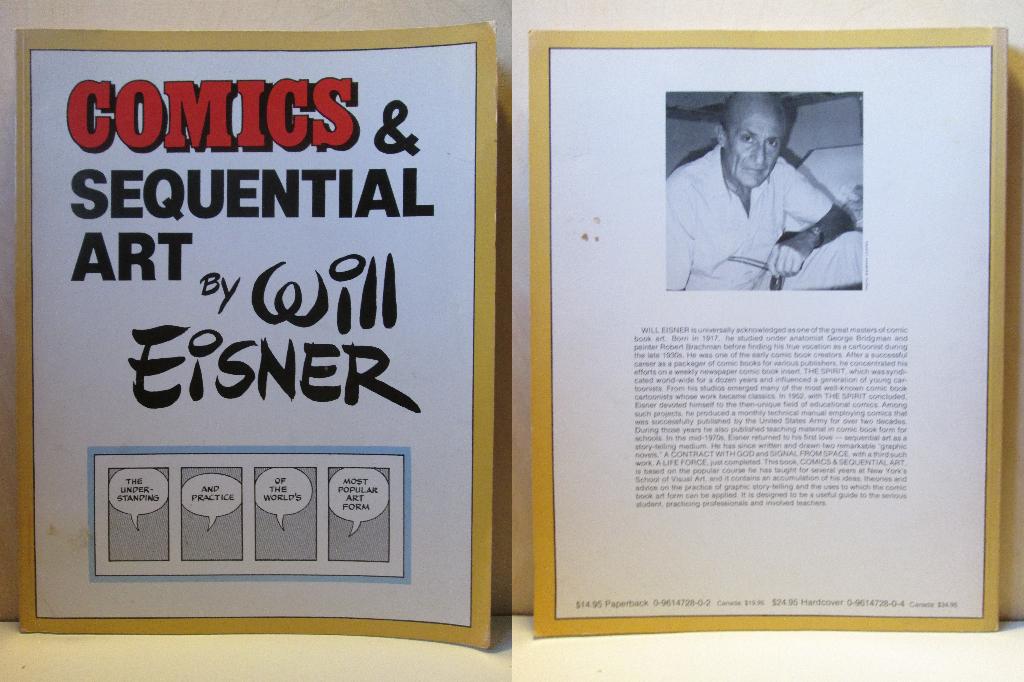 Comics & sequential art by Will Eisner (SC), Eén stripboek, Ophalen of Verzenden, Zo goed als nieuw, Will Eisner